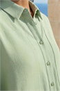 Pale Green Relaxed Smart Stretch Shirt, Image 4 of 4