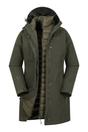Khaki Alaskan Long 3 In 1 Jacket, Image 1 of 4