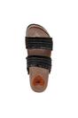 Black Aruba Raffia Flip Flops, Image 5 of 6