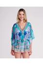 Turqouise Ravenna - Kaftan Beach Cover-up, Image 2 of 3