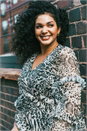 Beige Curve Animal Print Frill Midi Dress, Image 7 of 7