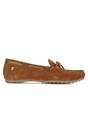 Tan Sofia Suede Moccasins, Image 1 of 2
