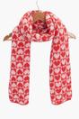 Red Heart Checkerboard Heavyweight Winter Scarf, Image 2 of 4