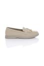 Stone AJVANI Stone Flat Slip On Smart Loafers, Image 2 of 4