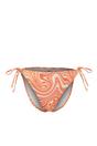 Multi Abstract Print Tie Side Bikini Bottom, Image 2 of 4