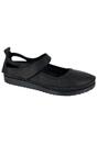 Black Softie Leather Casual Shoes, Image 1 of 2