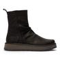 Black Womens Sued Leather Boot-RENO053FLY, Image 1 of 5
