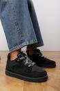 Black 'Darcy' Lace-Up Trainers with Chunky Sole, Image 1 of 7
