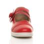 Red Flat Comfort Mary Jane Shoes, Image 6 of 6