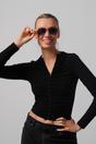 Gold Ruby Rocks MALTA Gold Frame Sunglasses, Image 2 of 4