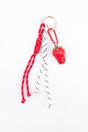 Red Strawberry Clip On Bag Charm, Image 1 of 3