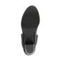 Black Mid Cuban Heel Pixie Lace Up Granny Ankle Boots, Image 8 of 8