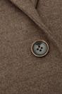 Brown Infinity Leather Brown Tweed 1920s Herringbone Light Brown Blazer, Image 6 of 6