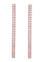 Light Pink Pink Long Linear Earrings, Image 1 of 5