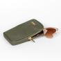 Khaki Faux Leather Glasses Case, Image 2 of 3