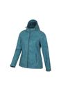 Teal Exodus Printed Softshell Jacket, Image 3 of 4