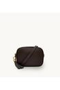 Brown The Tassel Chocolate Leather Crossbody Bag, Image 1 of 5