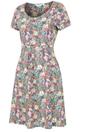Teal Orchid UV Protection Midi Dress, Image 3 of 3