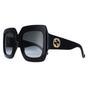 Black Gucci Black Square Black Grey GG0053SN, Image 2 of 6
