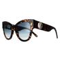 Brown Cat Eye Dark Havana Blue Gradient MARC 697/S, Image 2 of 4