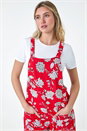 CORAL Floral Print Pocket Jumpsuit, Image 4 of 5