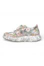 Grey Womens Platform Sneaker Shoes-Nikito 62, Image 5 of 8