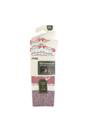 Cream 2 Pairs Soft Thermal Fairisle Pattern Socks, Image 2 of 4