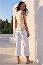 Cream  Buttoned Waistcoat, Image 2 of 4