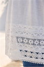 Ivory  Curve Lace Trim Stretch Top, Image 4 of 4