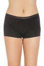 Black Camille Lingerie Black 3 Pack Smooth Seamless Boxers, Image 1 of 4