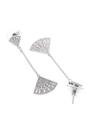Silver Silver colored Seashore Long Earrings, Image 3 of 4