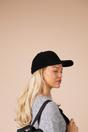 Black Corduroy Cap, Image 3 of 6