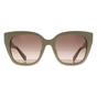 Beige Square Shiny Beige Cream Dark Brown Gradient SFU812, Image 1 of 3