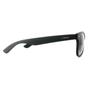 Black Polaroid Black Rectangle Matt Black Smoke Grey Gradient Polarized Sunglasses, Image 4 of 4