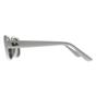 White Ray-Ban White Rectangle Polished White Dark Grey RB4421D Bio Based, Image 3 of 3