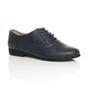 Navy Blue AJVANI Navy Blue Flat Lace Up Oxfords Brogues, Image 1 of 6