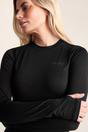 Black Snowdon Thermal Crew Neck Base Layer, Image 5 of 6