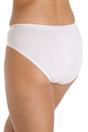White 3 Pack High Leg Briefs, Image 5 of 5