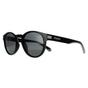 Black Polaroid Black Round Black Grey Polarized, Image 2 of 4