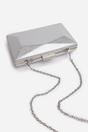 Silver Oceane Embellished Evening Clutch, Image 5 of 7