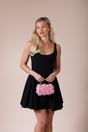 Pink Rose Clutch In Pink, Image 2 of 2