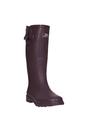 Wine Damon Waterproof Wellington Boots, Image 4 of 5