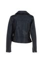 Black 'Caro' Real Leather Biker Jacket, Image 4 of 5