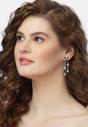 Multi Multi-colored Floral Dangle Earrings, Image 4 of 5