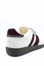 Beige iKrush Beige Johanna Lace-up Flip Tongue Round Toe Trainers, Image 4 of 4