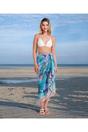 Turqouise Ravenna - Paisley Print Beach Sarong, Image 1 of 1