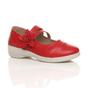 Red Flat Comfort Mary Jane Shoes, Image 1 of 6