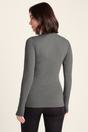 Grey Snowdon Thermal Base Layer Quarter Zip, Image 2 of 4