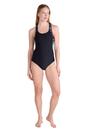 Black Take The Plunge Floral Swimsuit, Image 6 of 6