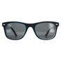Black Square Black Blue Rubbertouch Grey Polarized MP41 Sunglasses, Image 1 of 4